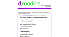 Desktop Screenshot of direct2models.com